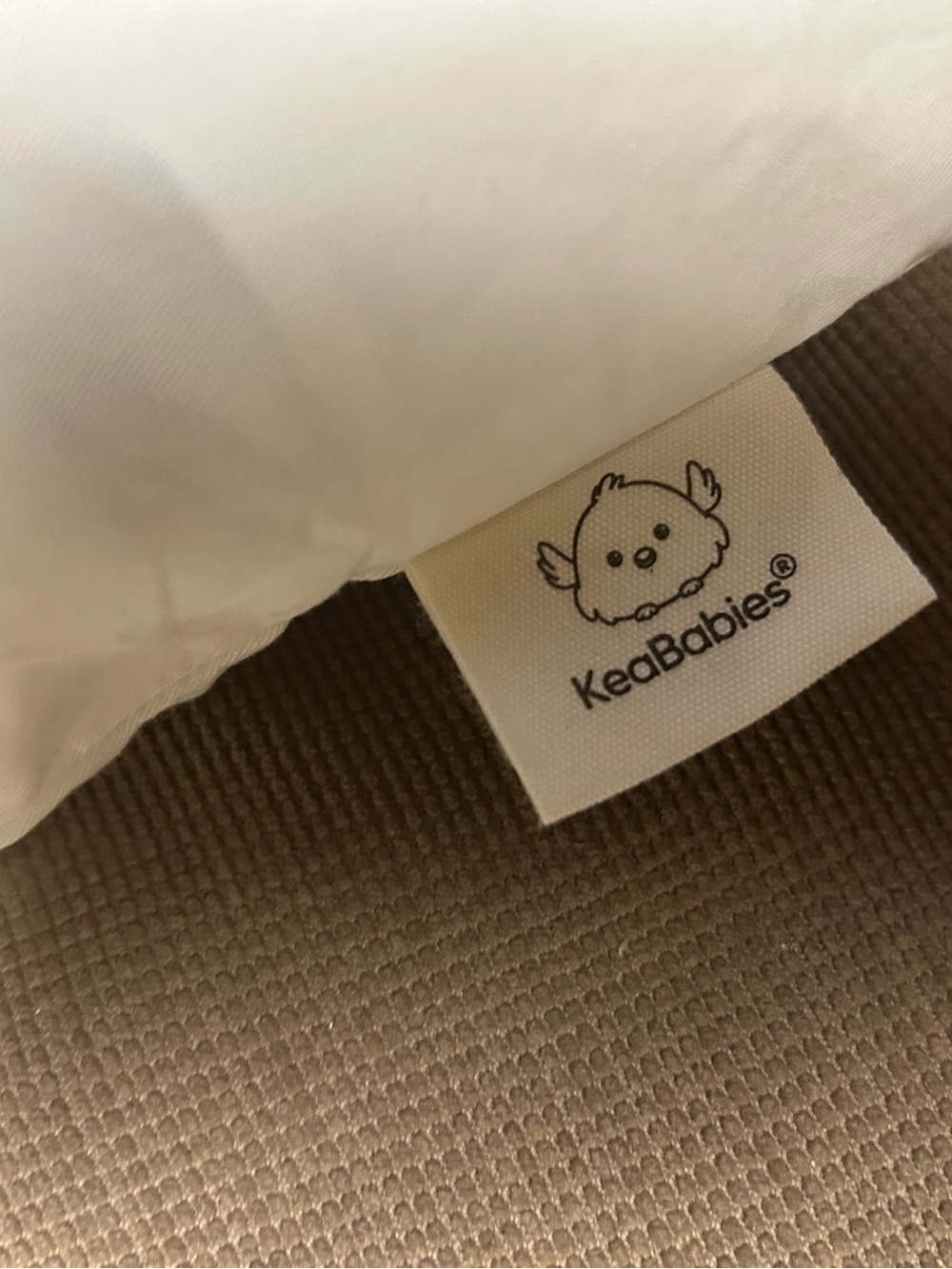 NEW KeaBabies My Little Dreamy  White Kids Pillow and Pillow Case